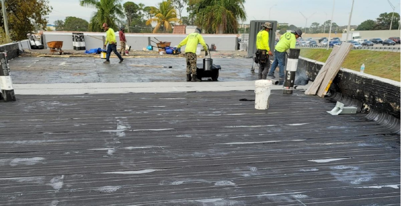 Roof waterproofing in Fort Lauderdale by Planet Roofing